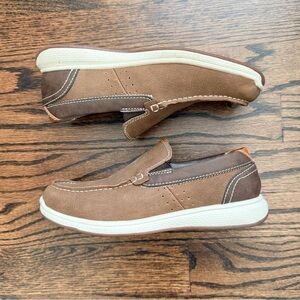 Florsheim Boys Slip On Dress Shoes - brown - size 2.5